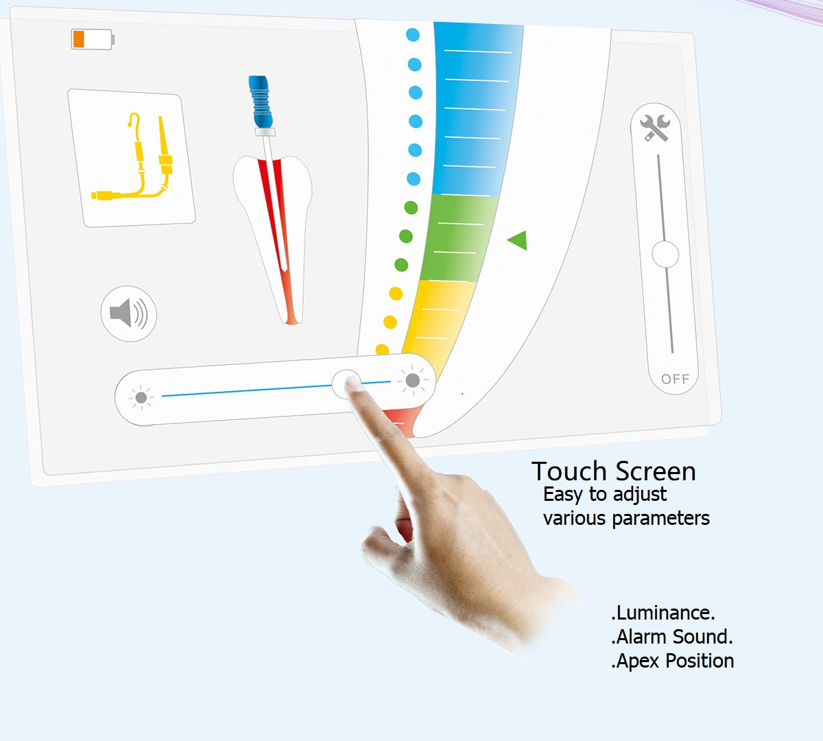 COXO C-ROOT I Root New Apex Locator Full Touch Screen